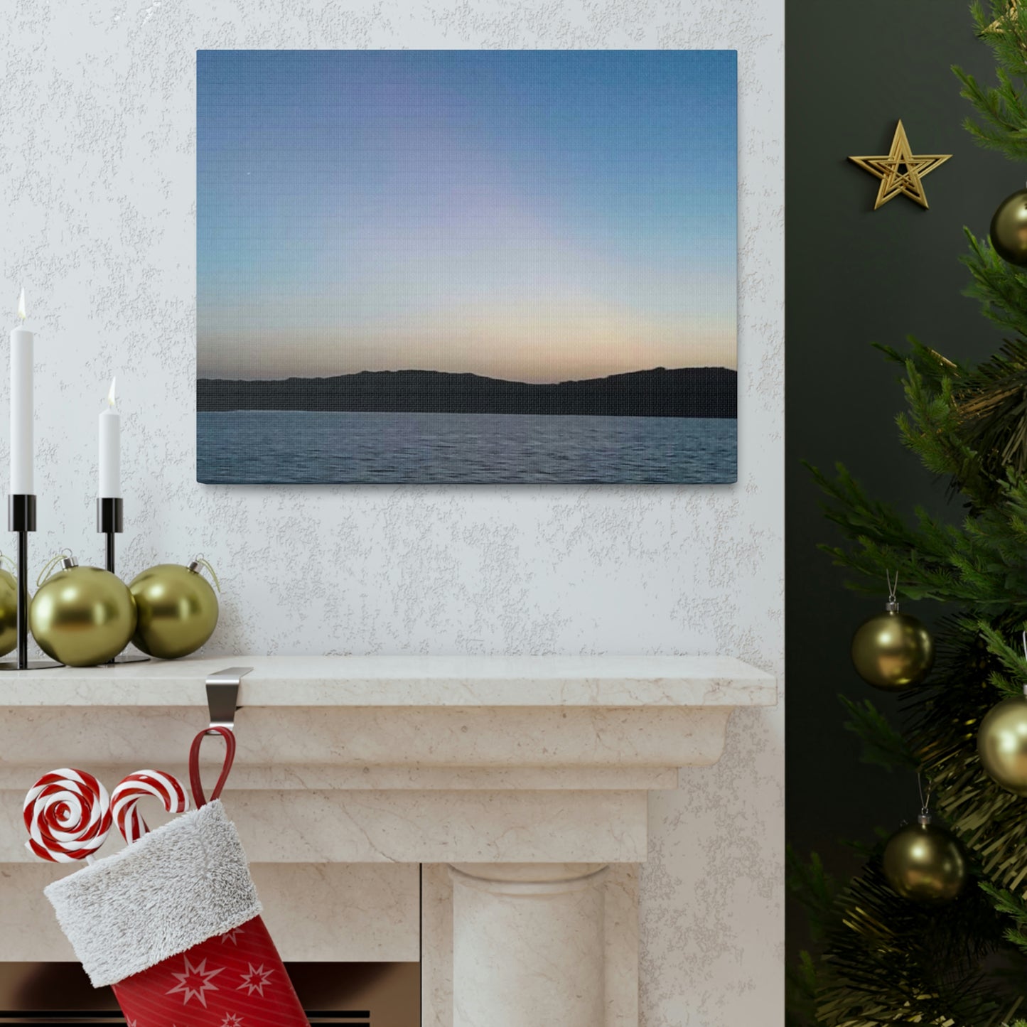 Art Prints & Wall Art, Canvas Gallery Wraps with Night At the Lake Signature Art Print