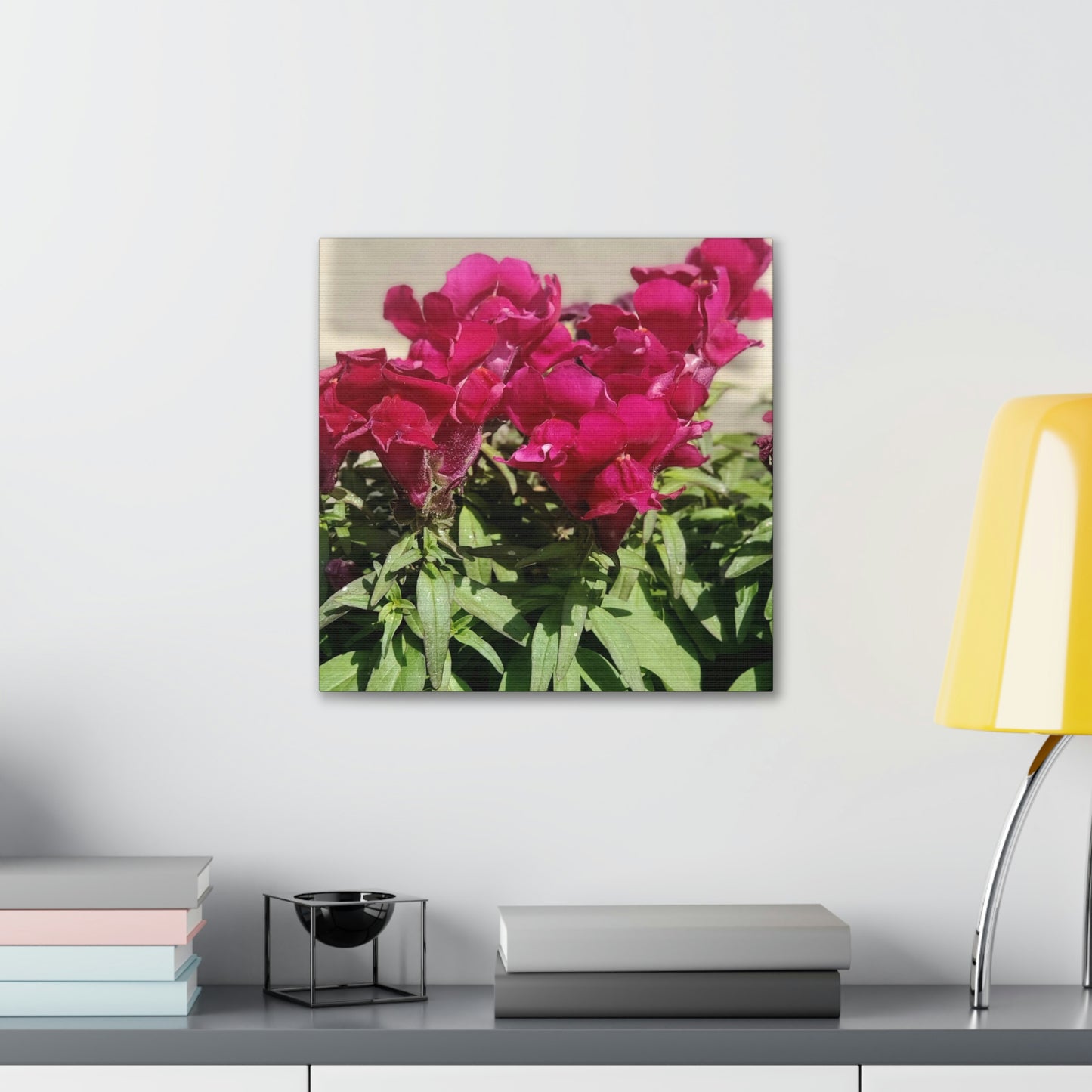 Magenta Snapdragon | Wall Art Canvas | High Bloom Collection | Life By Ortavia