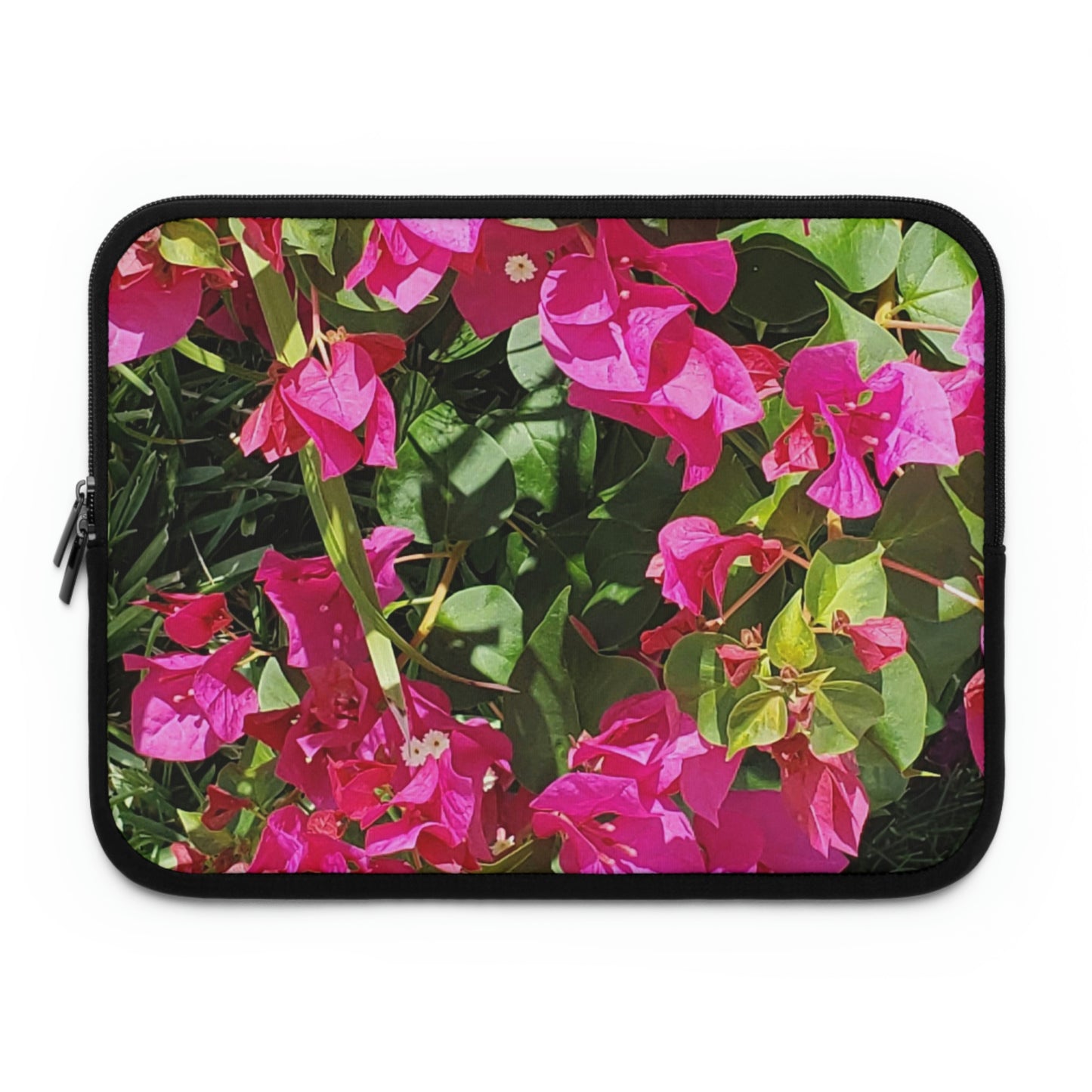 Laptop Sleeve Hot Pink Bougainvillea Flowers 7 Inch 10 Inch 13 Inch 15 Inch 17 Inch