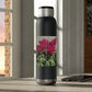 Magenta Snapdragon | Soundwave Copper Vacuum Audio Bottle 22oz | High Bloom Collection | Life By Ortavia