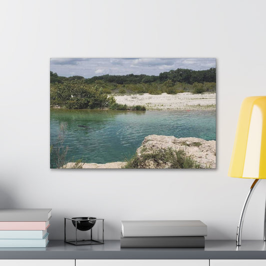 Canvas Gallery Wraps with Sunday By the Lake Signature Print