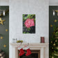 Pink Flower On A Vine | Wall Canvas | Bloom Collection