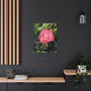 Pink Flower On A Vine | Wall Canvas | Bloom Collection
