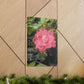 Pink Flower On A Vine | Wall Canvas | Bloom Collection