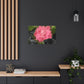 Pink Flower On A Vine | Wall Canvas | Bloom Collection