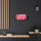 Pink Flower On A Vine | Wall Canvas | Bloom Collection
