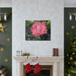 Pink Flower On A Vine | Wall Canvas | Bloom Collection
