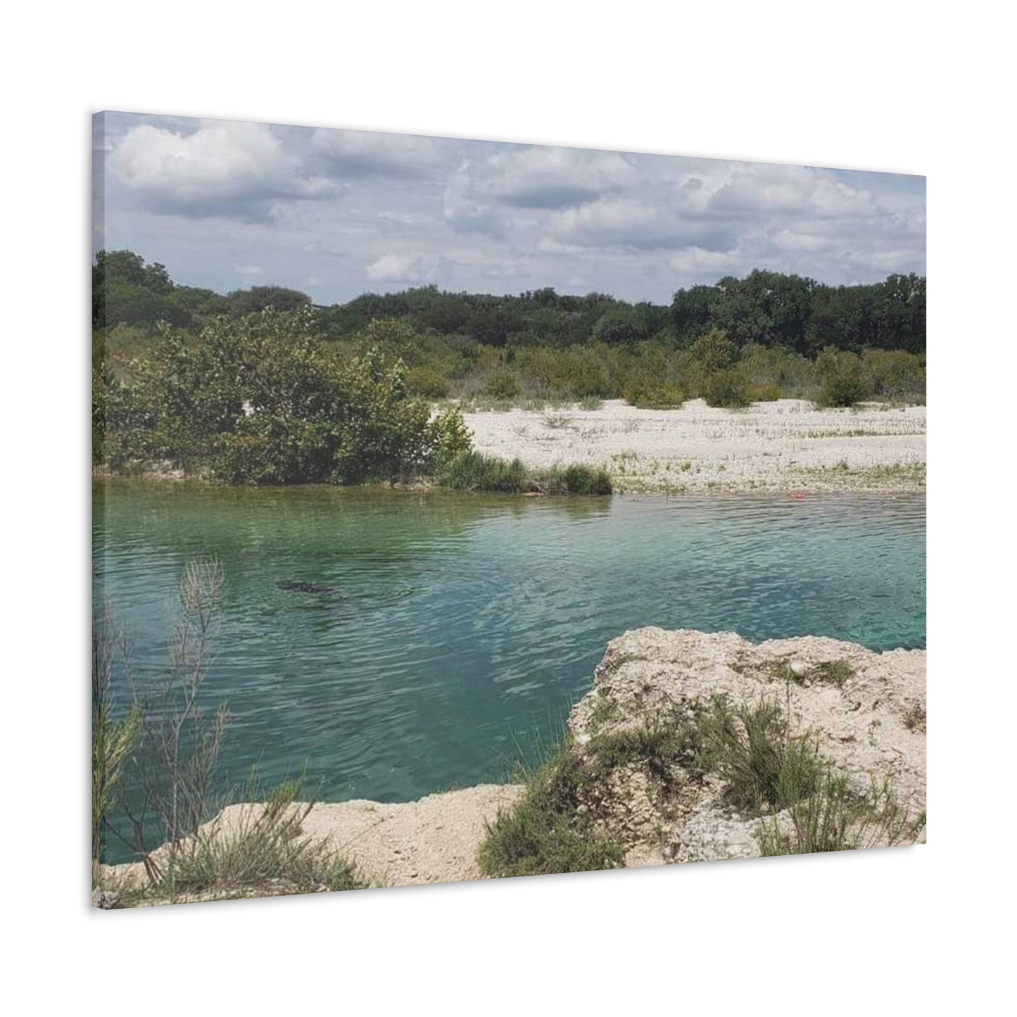 Canvas Gallery Wraps with Sunday By the Lake Signature Print