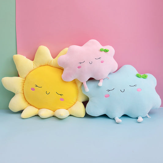 Sun Cloud Plush Pillow
