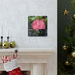 Pink Flower On A Vine | Wall Canvas | Bloom Collection