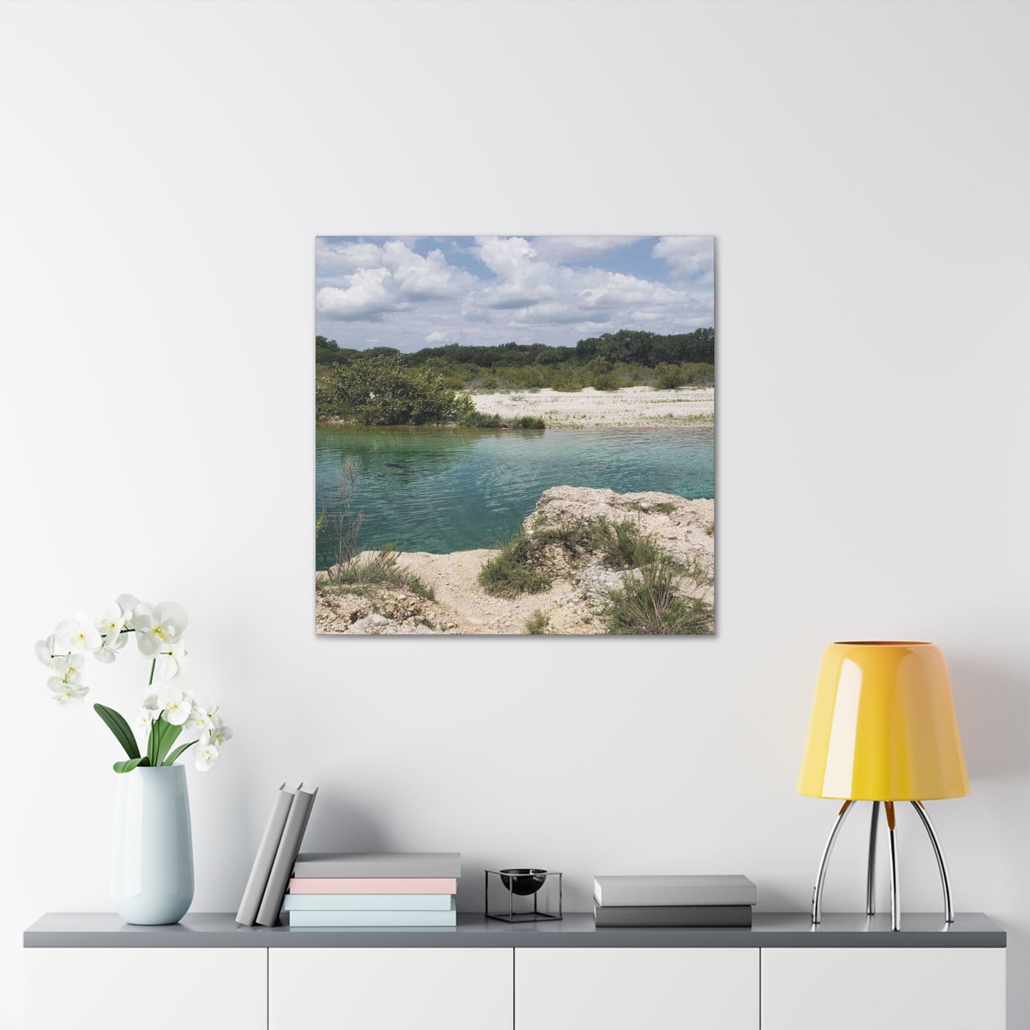 Canvas Gallery Wraps with Sunday By the Lake Signature Print