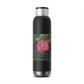 Pink Flower On A Vine | Soundwave Copper Vacuum Audio Bottle 22oz | Life By Ortavia