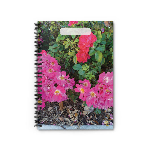 Pink Bougainvilleas | Spiral Notebook 118 pg Ruled