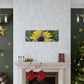Sunflower Behind A Fence Canvas Gallery Wraps