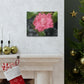 Pink Flower On A Vine | Wall Canvas | Bloom Collection