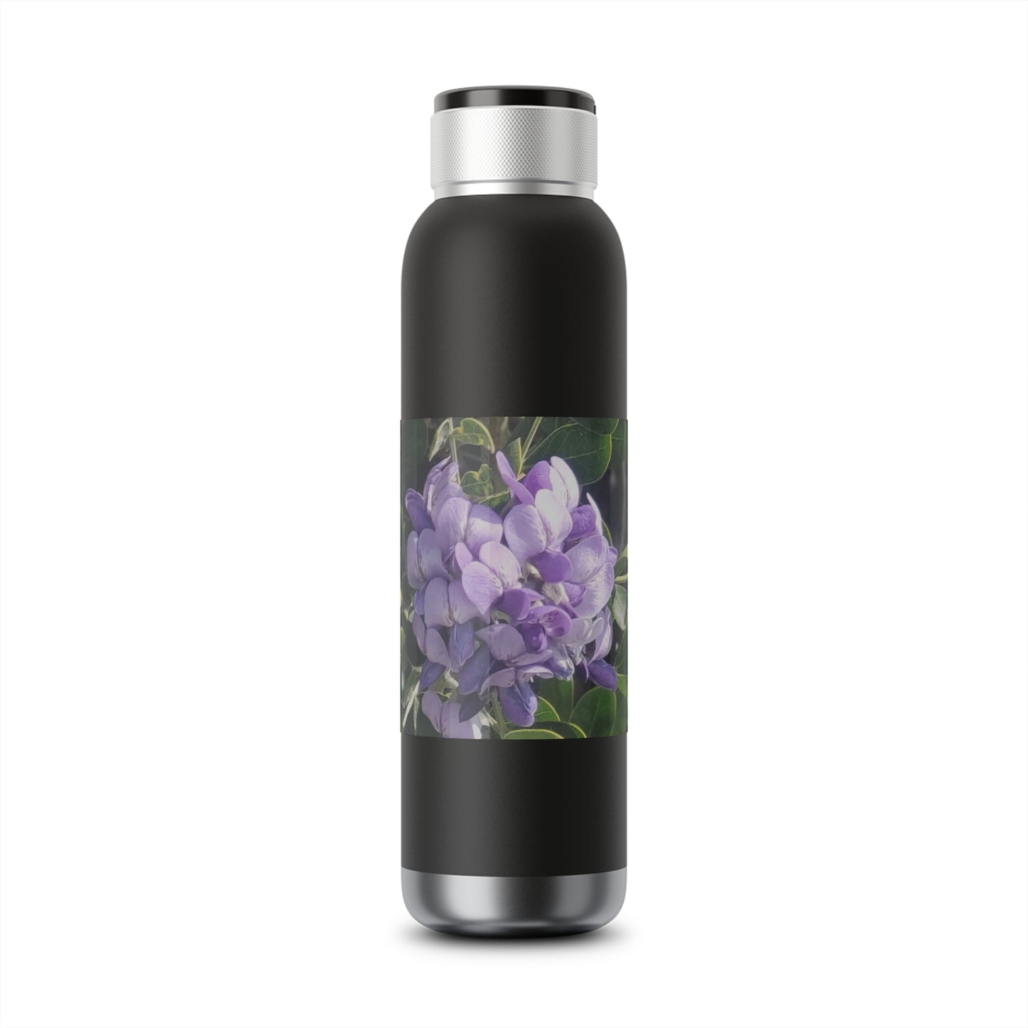 Purple Texas Mountain Laurel | Soundwave Copper Vacuum Audio Bottle 22oz