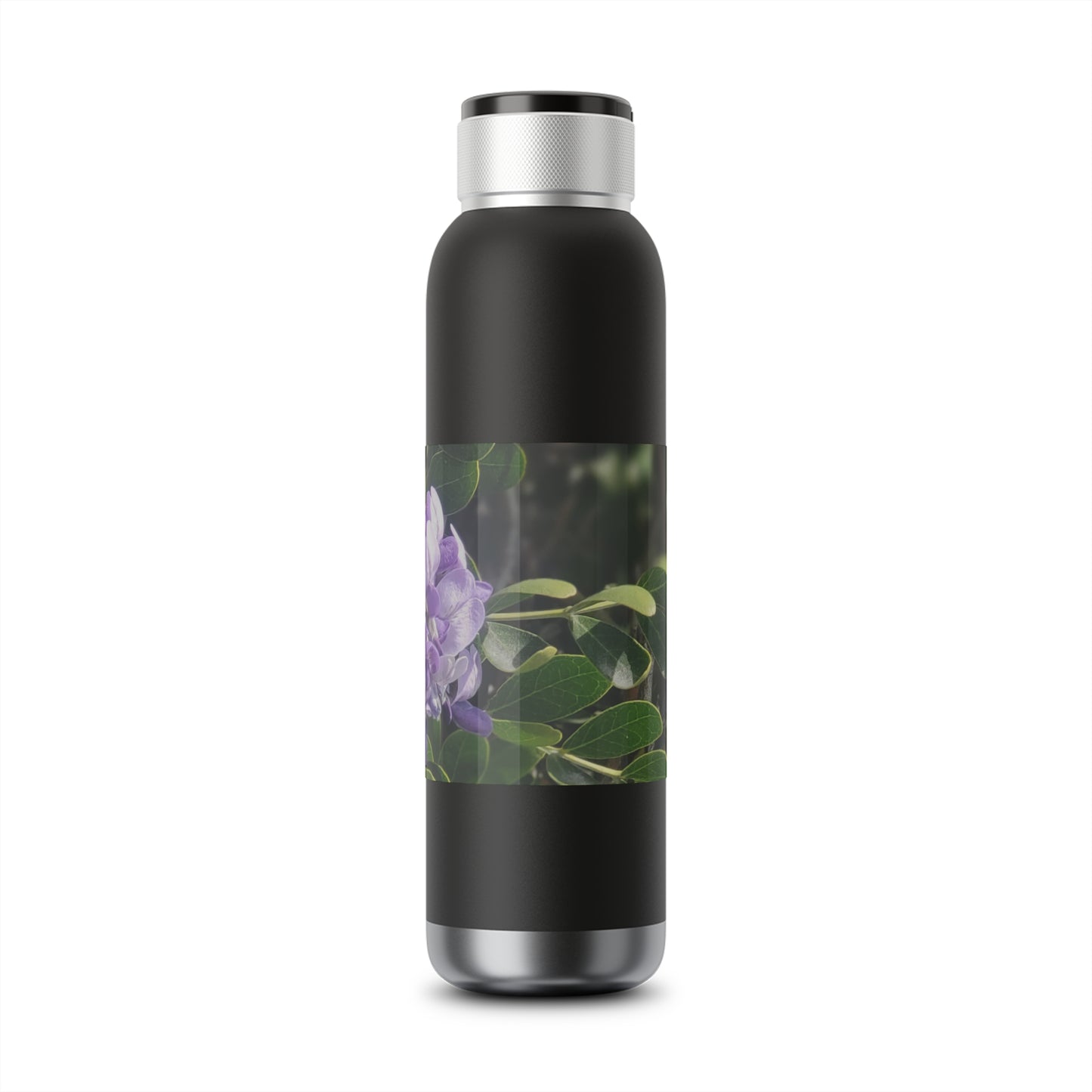 Purple Texas Mountain Laurel | Soundwave Copper Vacuum Audio Bottle 22oz