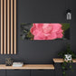 Pink Flower On A Vine | Wall Canvas | Bloom Collection