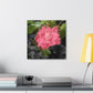 Pink Flower On A Vine | Wall Canvas | Bloom Collection