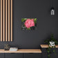 Pink Flower On A Vine | Wall Canvas | Bloom Collection