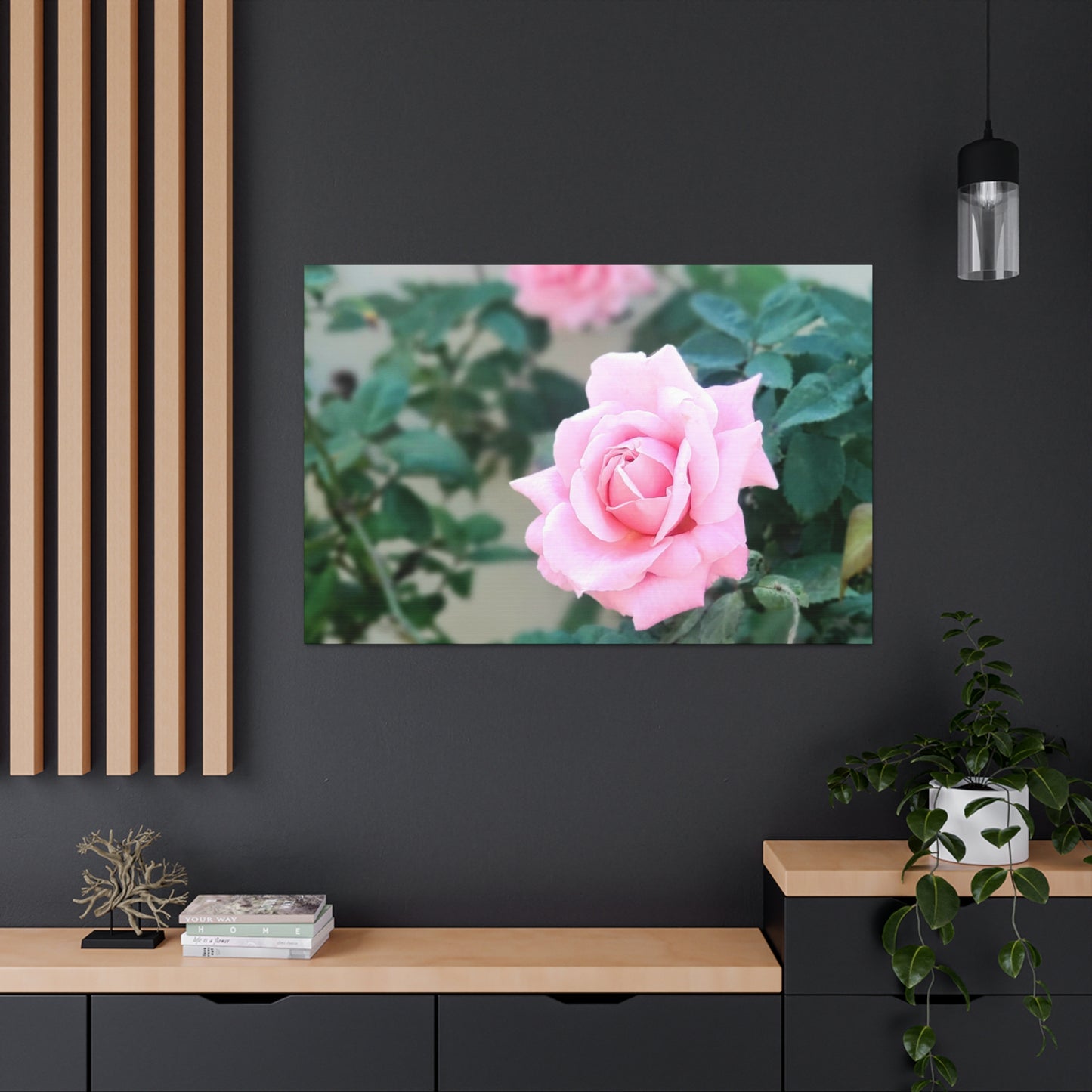 Focus on a Pink Rose | High Bloom Collection | Wall Art Print | Life By Ortavia
