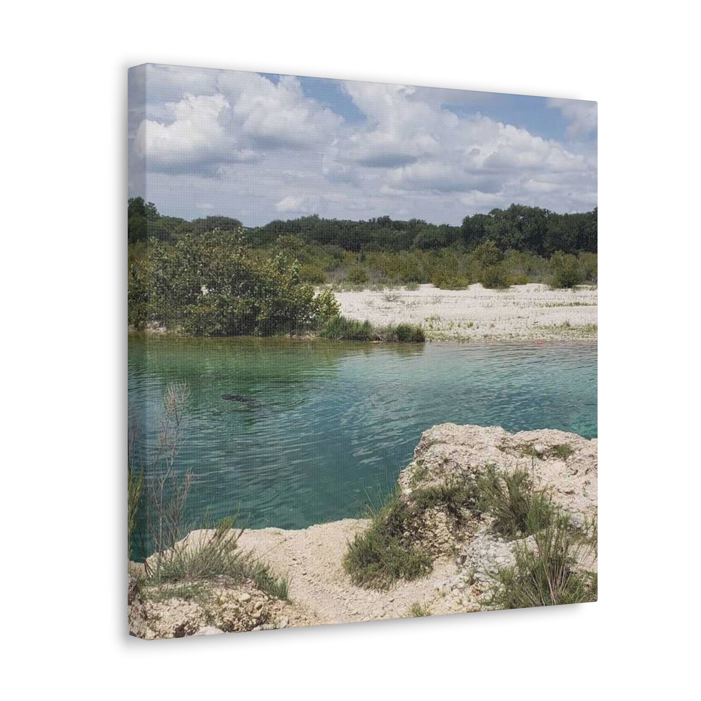 Canvas Gallery Wraps with Sunday By the Lake Signature Print
