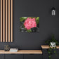 Pink Flower On A Vine | Wall Canvas | Bloom Collection