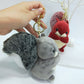 Scented Big Tail Squirrel Pendant Keychain Doll