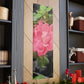 Pink Flower On A Vine | Wall Canvas | Bloom Collection