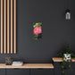 Pink Flower On A Vine | Wall Canvas | Bloom Collection