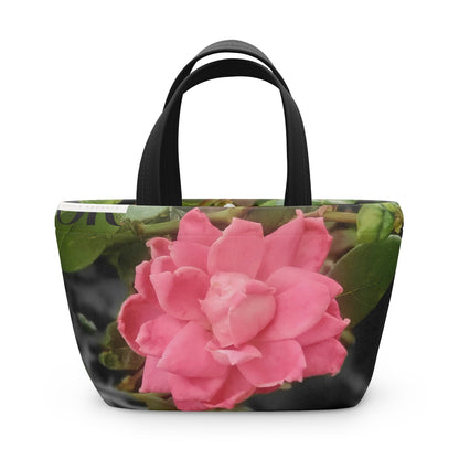Pink Flower On A Vine  Bag