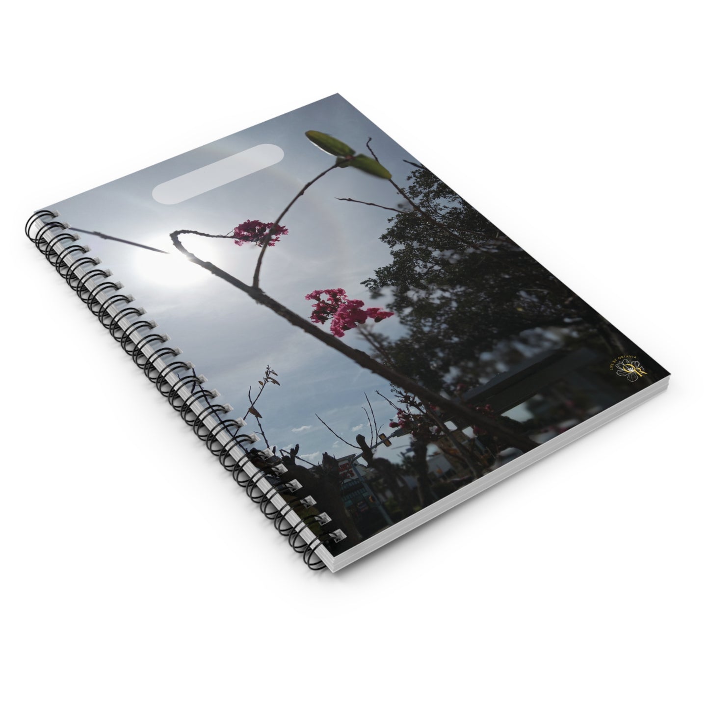 Crape in the Sun | Spiral Notebook 118 pg Ruled