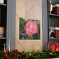 Pink Flower On A Vine | Wall Canvas | Bloom Collection
