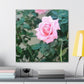 Focus on a Pink Rose | High Bloom Collection | Wall Art Print | Life By Ortavia