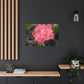 Pink Flower On A Vine | Wall Canvas | Bloom Collection