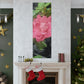 Pink Flower On A Vine | Wall Canvas | Bloom Collection