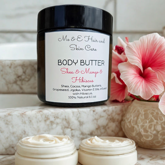 Shea, Mango, and Hibiscus Body Butter