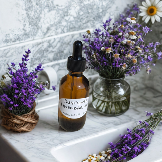 Sunflower and Lavender Oil