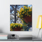 Yellow Pansies Downtown | Wall Art Canvas | High Bloom Collection | Life By Ortavia