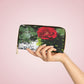 Europeana Red Rose | High Bloom Collection | Zipper Wallet | Life By Ortavia