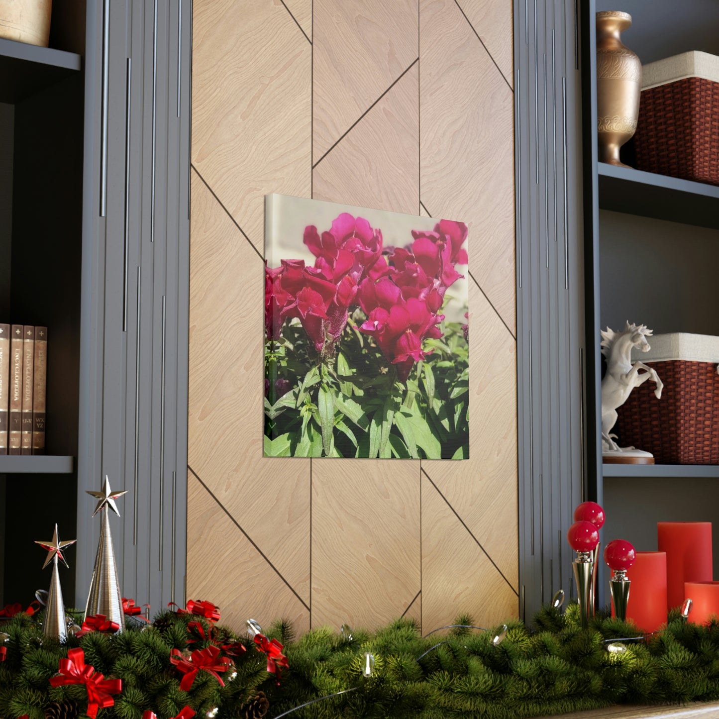 Magenta Snapdragon | Wall Art Canvas | High Bloom Collection | Life By Ortavia