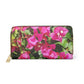 Hot Pink Bougainvillea | High Bloom Collection | Zipper Wallet | Life By Ortavia