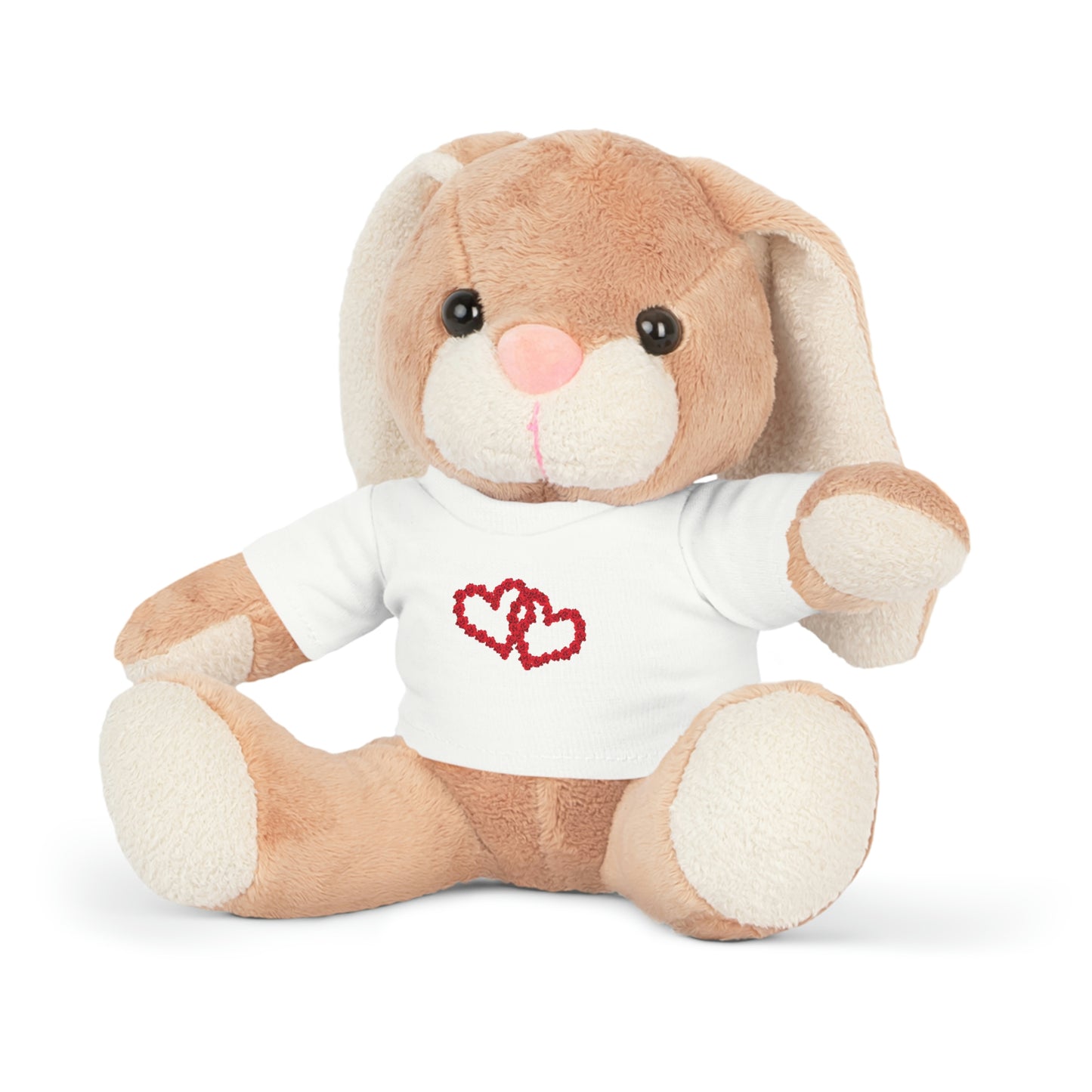 Plush Toy with T-Shirt Bear Elephant Sheep Bunny Gift for Him and Her Holiday Gifts