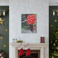 Art Prints & Wall Art, Gallery Canvas with Peach Hibiscus Flower