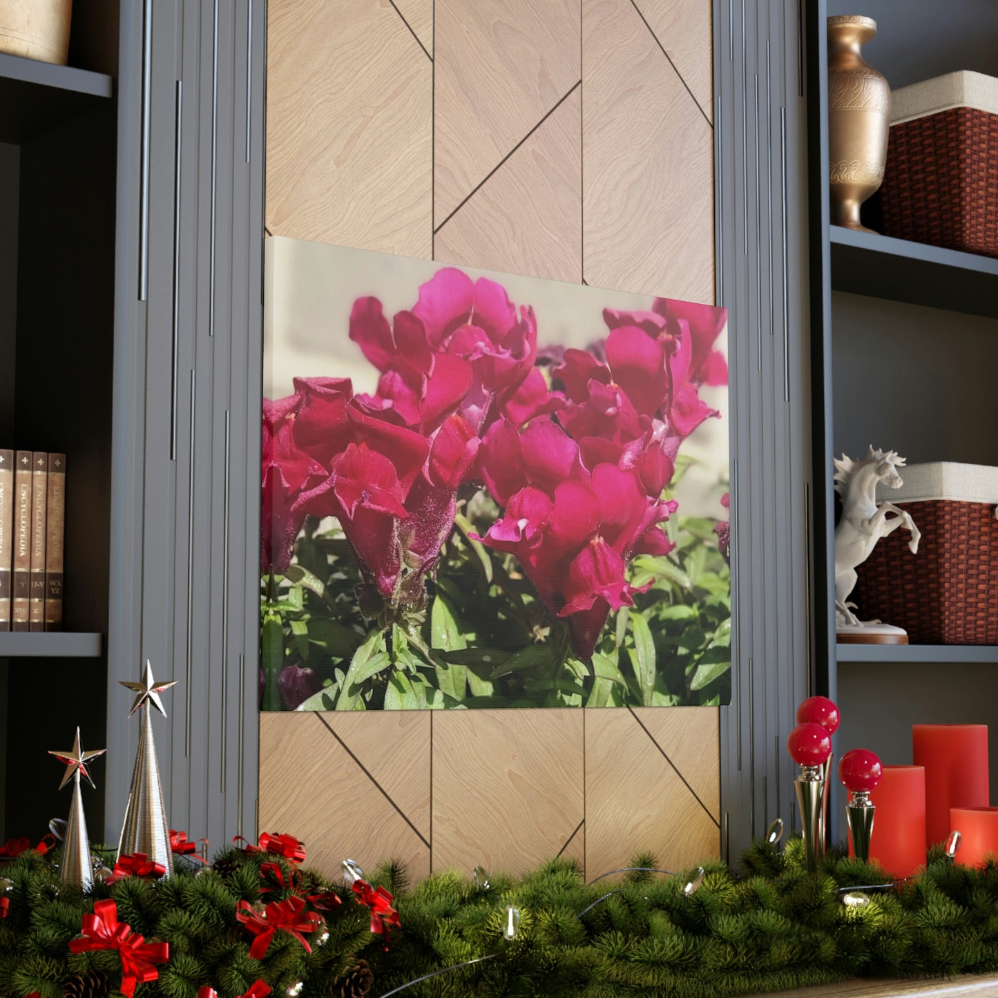 Magenta Snapdragon | Wall Art Canvas | High Bloom Collection | Life By Ortavia