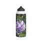 Purple Texas Mountain Laurel | Stainless Steel Water Bottle, Standard Lid