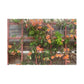 Flowers On A Rugged Fence | Puzzle | 110 252 500 1014 pc | High Bloom Collection | Life By Ortavia