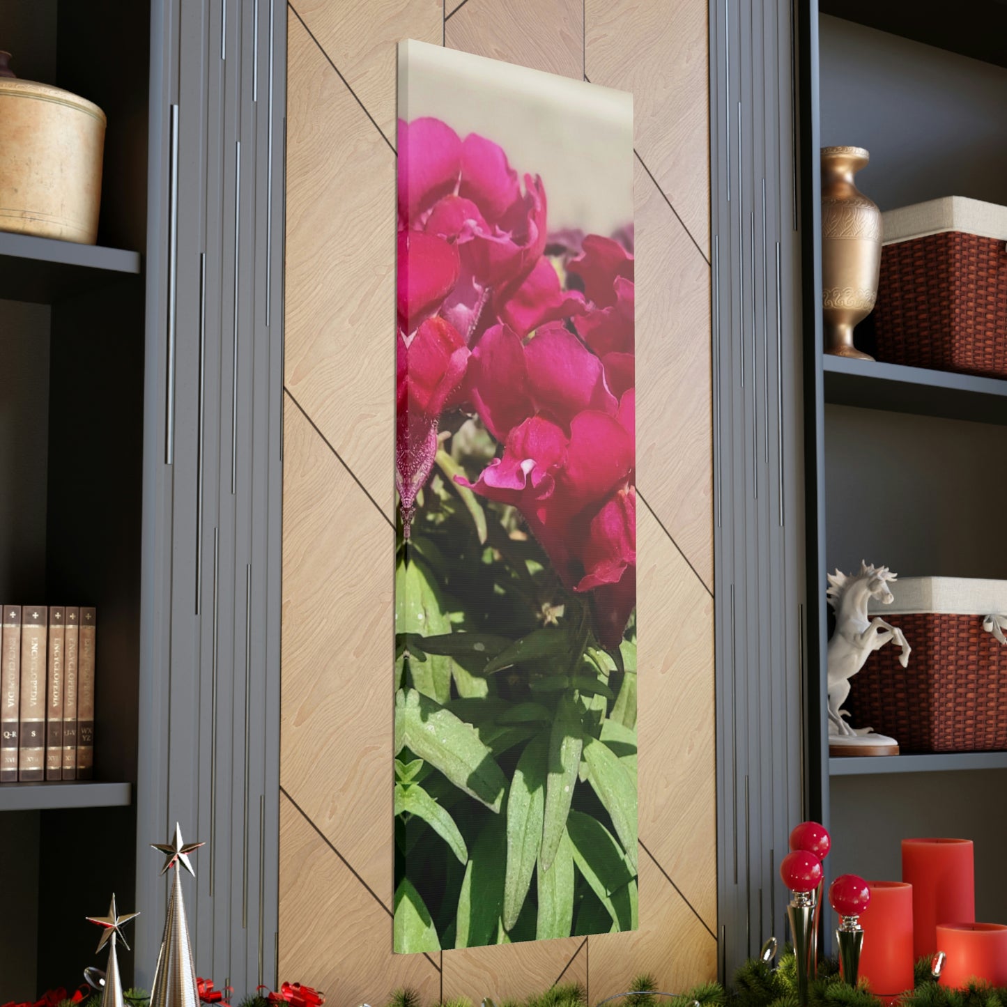 Magenta Snapdragon | Wall Art Canvas | High Bloom Collection | Life By Ortavia