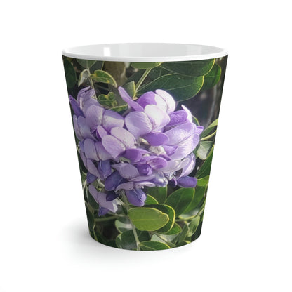 Purple Texas Mountain Laurel | 12 oz Latte Mug