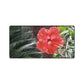 Peach Hibiscus | High Bloom Collection | Desk Mat | Life By Ortavia